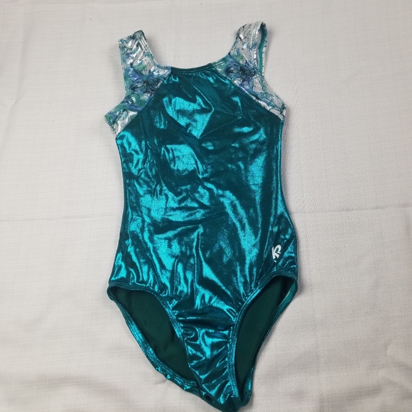 Girls Gymnastics Leotard 11/12 - Picture 1 of 4